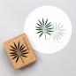 Preview: 5x Stempel | Palmenblatt 2