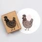 Preview: 5x Stempel | Henne 2