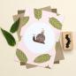 Preview: 5x Stempel | Magnolienblatt