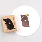 Preview: 5x Stempel | Maulwurf Frau