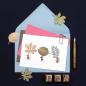 Preview: 5x Stempel | Eschenblatt XL