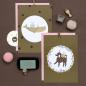 Preview: 5x Stempel | Kleines Geschenk mit Schleife