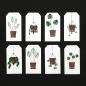 Preview: 5x Stempel | Blumentopf klein