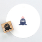 Preview: 5x Stempel | Robbenbaby