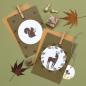 Preview: 5x Stempel | Reh