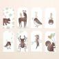 Preview: 5x Stempel | Reh