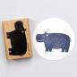 Preview: 5x Stempel | Nilpferd