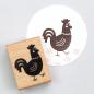 Preview: 5x Stempel | Hahn