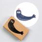 Preview: 5x Stempel | Seehund liegend