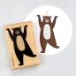 Preview: 5x Stempel | Braunbär