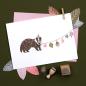 Preview: 5x Stempel | Dachs