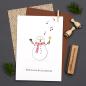 Preview: 5x Stempel | Schneemann
