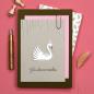 Preview: 5x Stempel | Schwan