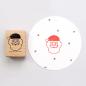 Preview: 5x Stempel | Santakopf