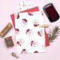 Preview: 5x Stempel | Santakopf