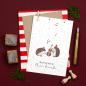 Preview: 5x Stempel | Igel Frau