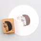 Preview: 5x Stempel | Igel Mann