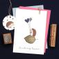 Preview: 5x Stempel | Igel Mann