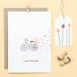 Preview: 12x Stempel | Korb Karo klein