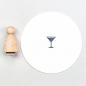 Preview: 12x Stempel | Cocktailglas klein