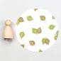 Preview: 12x Stempel | Birkenblatt klein