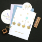 Preview: 12x Stempel | Flocke 6 mini