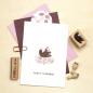 Preview: 12x Stempel | Federblatt mini