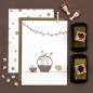 Preview: 12x Stempel | Doppelblatt mini