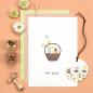 Preview: 12x Stempel | Erdbeere mini