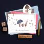 Preview: 12x Stempel | Buchenblatt mini