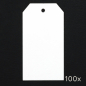 Preview: 1x 100 Papertags | Luggage label angular