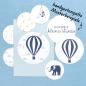 Preview: Handgestempelte Muster | Geburt 2024