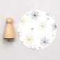 Preview: 12x Stempel | Flocke 6