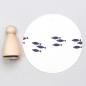 Preview: 12x Stempel | Fischschwarm