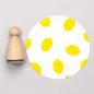 Preview: 12x Stempel | Zitrone klein