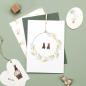 Preview: 12x Stempel | Feder klein