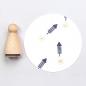 Preview: 12x Stempel | Rakete klein