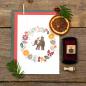 Preview: 12x Stempel | Pinienzweig klein