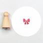 Preview: 12x Stempel | Schleife festlich