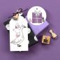 Preview: 12x Stempel | Schleife festlich