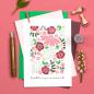 Preview: 12x Stempel | Anemone