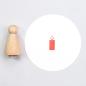 Preview: 12x Stempel | Blockkerze