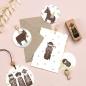 Preview: 5x Stempel | Esel