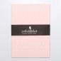 Preview: 5x 5 Postkarten | Gitter Rauten Rosa