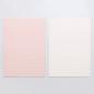 Preview: 5x 5 Postkarten | Gitter Rauten Rosa