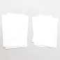 Preview: 5x 5 Cards with envelope | White