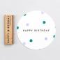 Preview: 5x Stempel | Happy Birthday 5