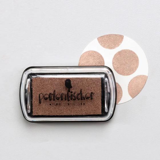 6x Stempelkissen | Rose Gold mini