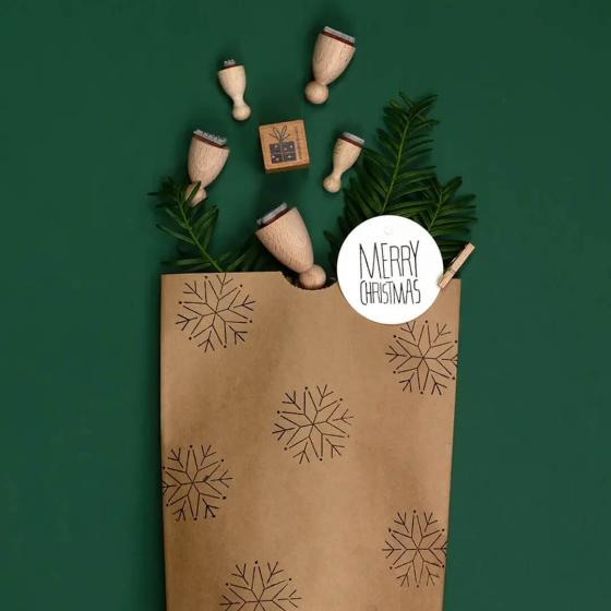 5x Stamp | Merry Christmas