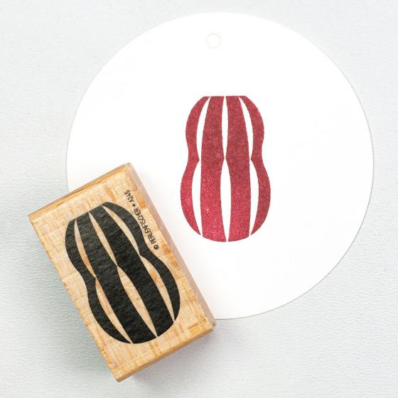 5x Stempel | Vase Streifen